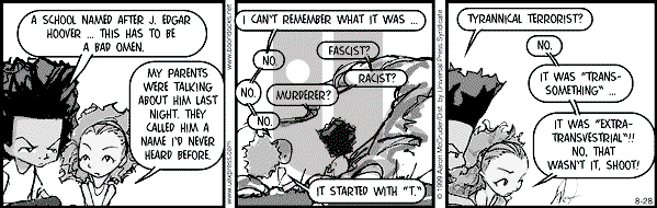 The Boondocks on Saturday March 31, 2007 Comic Strip
