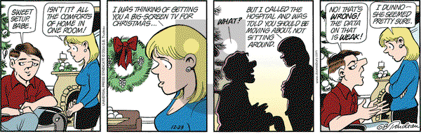 Doonesbury on Thursday December 23, 2004 Comic Strip