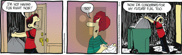 The Buckets on Thursday March 21, 2019 Comic Strip