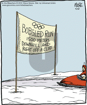 In the Bleachers on Thursday March 20, 2014 Comic Strip