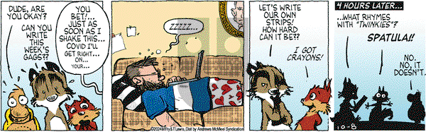 Over the Hedge - Tuesday October 8, 2024 Comic Strip
