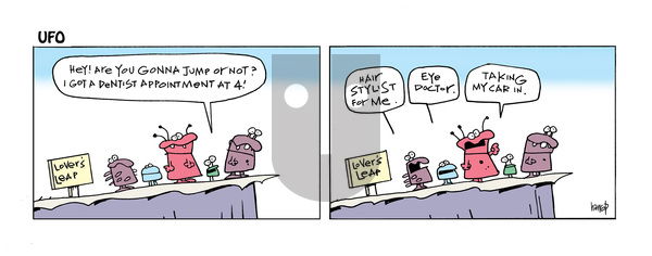 UFO on Tuesday March 18, 2025 Comic Strip
