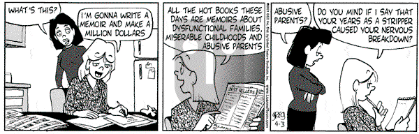 Luann on Tuesday April 3, 2001 Comic Strip