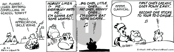 Over the Hedge on Saturday August 31, 1996 Comic Strip