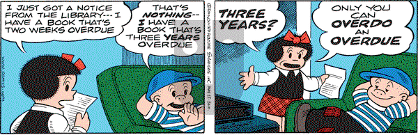 Nancy on Saturday May 22, 2010 Comic Strip