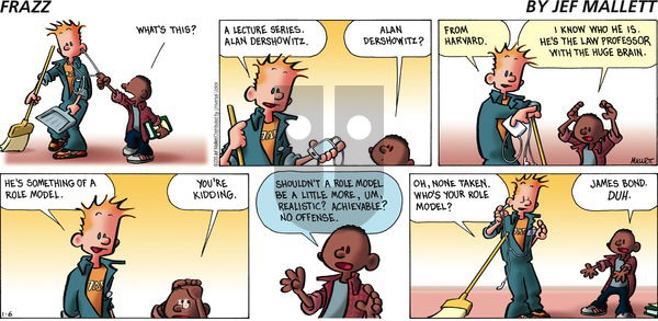 Frazz on Sunday January 6, 2013 Comic Strip