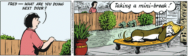 Fred Basset on Tuesday July 13, 2021 Comic Strip
