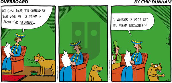 Overboard on Sunday October 7, 2001 Comic Strip