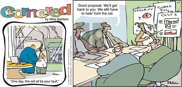 Cornered on Sunday April 4, 2004 Comic Strip