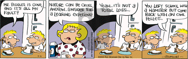 Soup to Nutz - Old on Wednesday April 8, 2009 Comic Strip