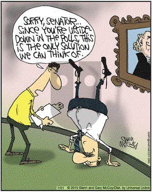 The Flying McCoys on Tuesday July 21, 2015 Comic Strip