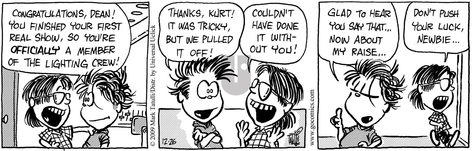 Heart of the City - Saturday December 26, 2009 Comic Strip