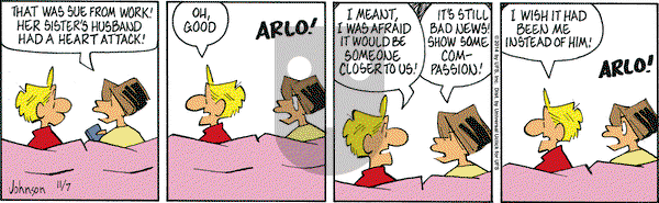 Arlo and Janis on Friday November 7, 2014 Comic Strip