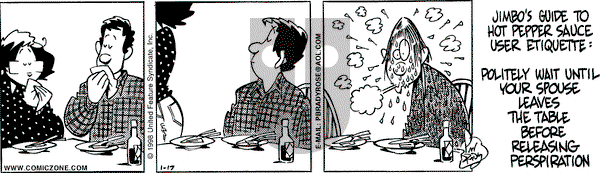 Rose is Rose on Saturday January 17, 1998 Comic Strip