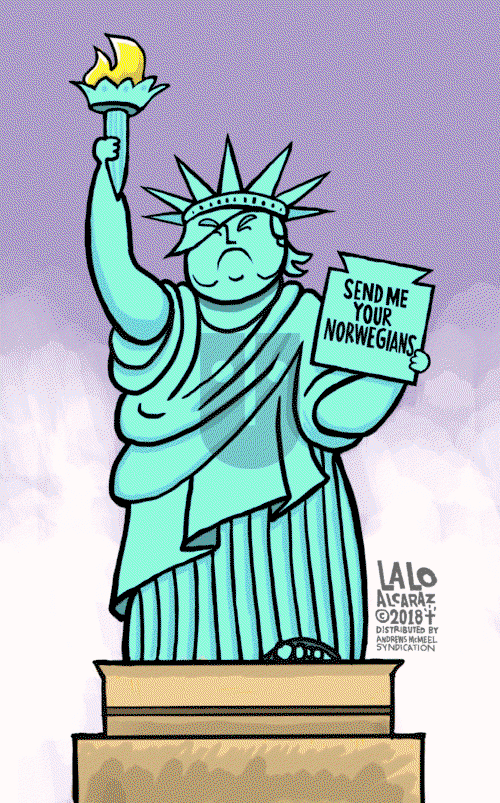 Lalo Alcaraz on Wednesday January 17, 2018 Comic Strip