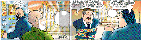 Alley Oop on Tuesday July 14, 2009 Comic Strip