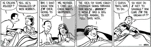 Calvin and Hobbes - Monday May 6, 2019 Comic Strip