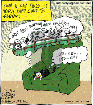 Kit 'N' Carlyle on Tuesday January 5, 2010 Comic Strip