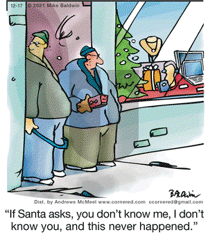 Cornered - Friday December 17, 2021 Comic Strip