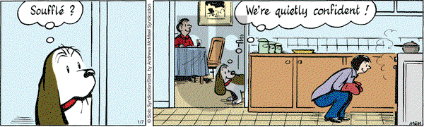 Fred Basset on Saturday January 7, 2017 Comic Strip
