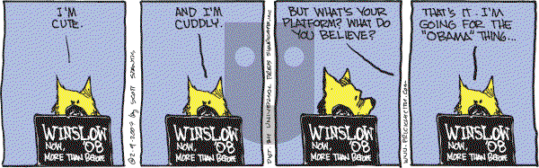 Prickly City on Friday February 9, 2007 Comic Strip