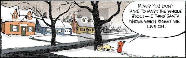 Red and Rover on Friday December 23, 2011 Comic Strip