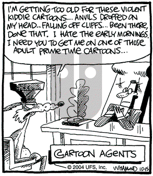 Reality Check on Monday February 14, 2005 Comic Strip