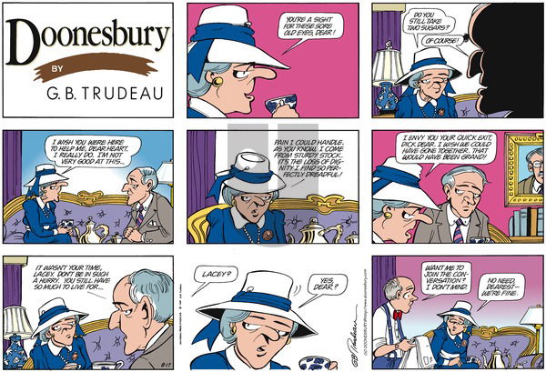 Doonesbury on Sunday August 17, 1997 Comic Strip
