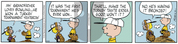 Peanuts on Saturday March 22, 2025 Comic Strip