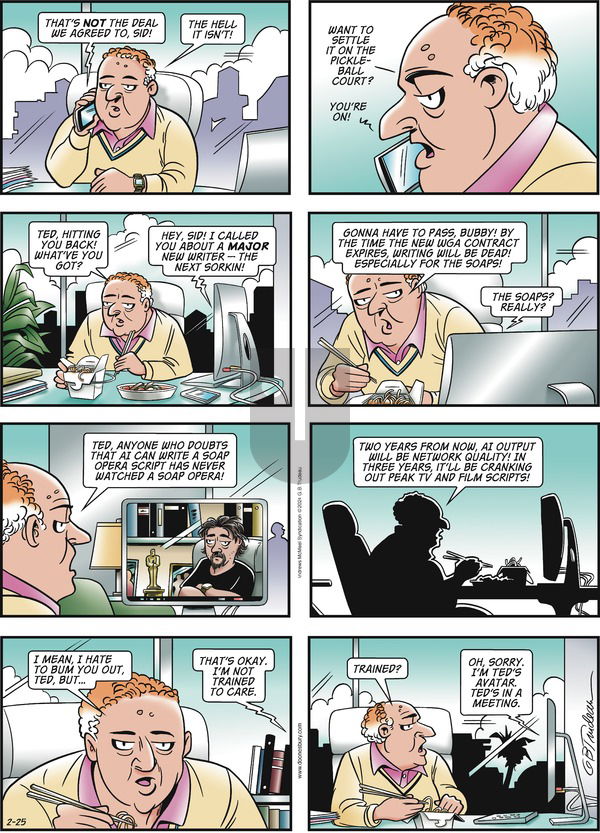 Doonesbury - Sunday February 25, 2024 Comic Strip