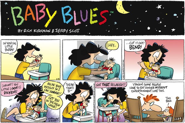 Baby Blues - Sunday August 31, 1997 Comic Strip