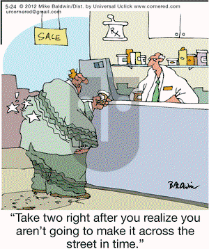 Cornered on Thursday May 24, 2012 Comic Strip