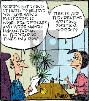 Reality Check on Monday September 11, 2017 Comic Strip