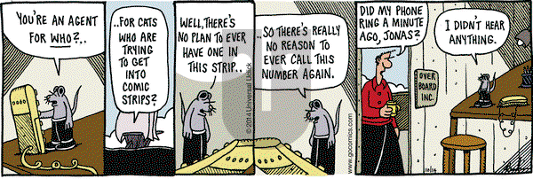 Overboard on Tuesday October 14, 2014 Comic Strip