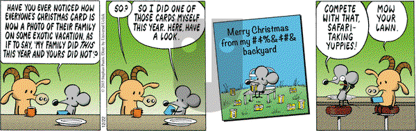 Pearls Before Swine on Tuesday December 22, 2015 Comic Strip