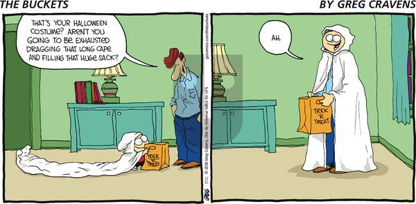 The Buckets on Sunday October 30, 2016 Comic Strip