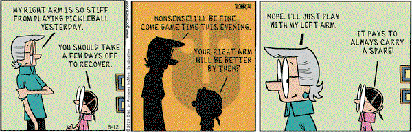 Grand Avenue on Saturday August 12, 2023 Comic Strip