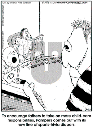 Close to Home on Monday March 23, 1998 Comic Strip