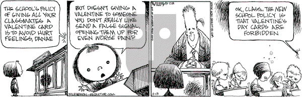 Non Sequitur on Wednesday February 13, 2002 Comic Strip