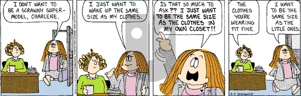 Cathy Classics - Tuesday March 5, 2002 Comic Strip
