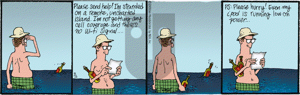 Monty on Monday August 10, 2009 Comic Strip
