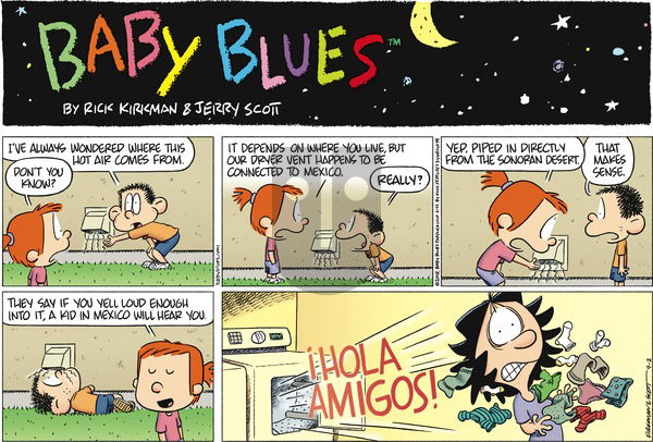 Baby Blues on Sunday September 2, 2018 Comic Strip