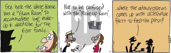 The Knight Life on Monday February 6, 2017 Comic Strip