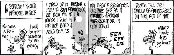 The Knight Life - Monday May 5, 2008 Comic Strip