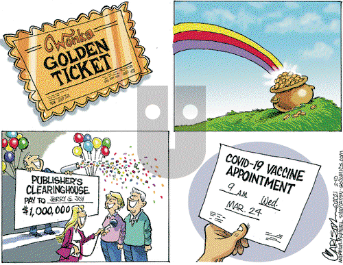 Stuart Carlson on Wednesday February 10, 2021 Comic Strip