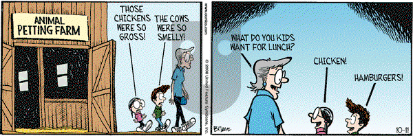 Grand Avenue on Saturday October 11, 2008 Comic Strip