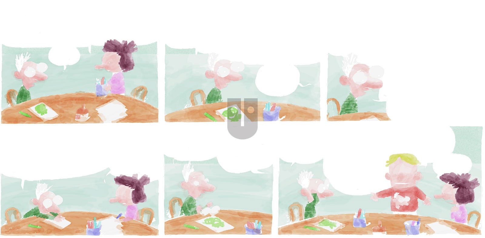Cul de Sac on Sunday October 5, 2014 Comic Strip