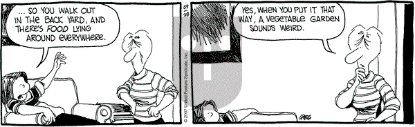 The Buckets on Wednesday March 28, 2007 Comic Strip