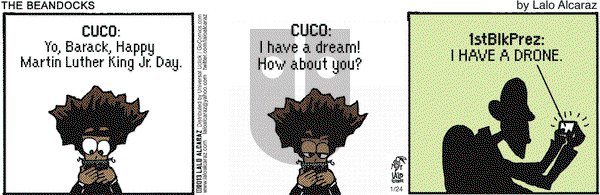 La Cucaracha - Thursday January 24, 2013 Comic Strip