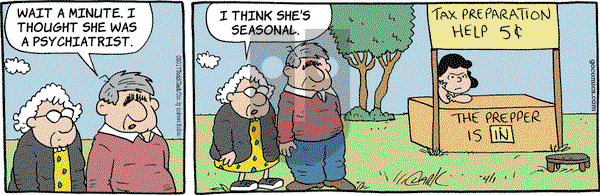 Lola on Saturday April 1, 2017 Comic Strip